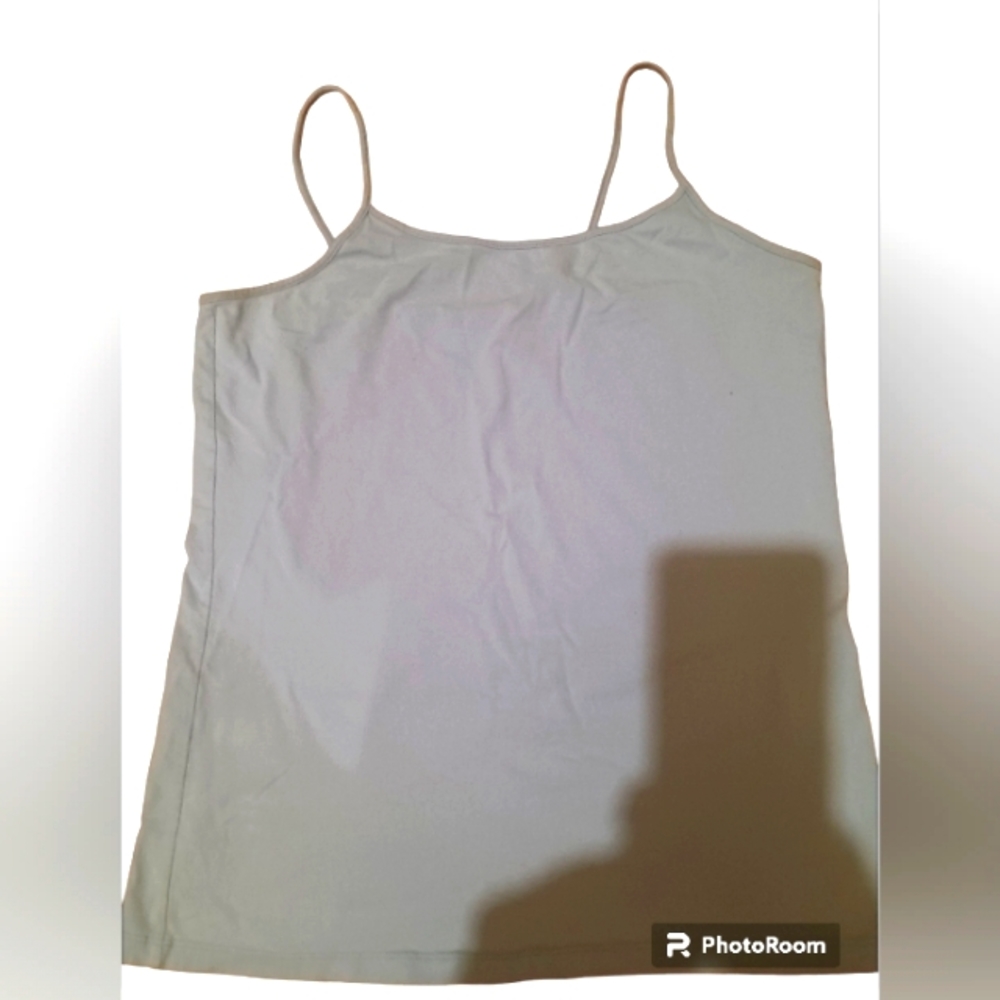 Women's Time and Tru Tank Top Baby Blue